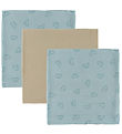 Name It Spucktücher - 3er-Pack - NbnoHappy - Himmlisch Blue