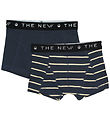 The New Boxershorts - 2er-Pack - Mood Indigo m. Streifen