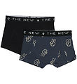 The New Boxershorts - 2er-Pack - Black Beauty/Navy m. Print