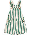 The New Siblings Overalls - TnstNewman - Bottle Green Striped