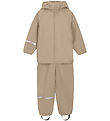 Vêtements de Pluie av. Bretelles CeLaVi - PU - White Pepper