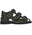 Angulus Sandals - Marshland Print Suede