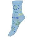 Melton Socken - Relax - Sky Blue