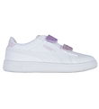 Puma Schuhe - Smash 3.0 L Glitter Klettband - White/Lavender Ala