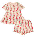 Konges Sløjd Shorts Set - Shorts/T-shirt - Famo - Floria Pink