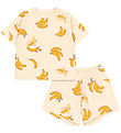 Konges Sløjd Shorts Set - Shorts/T-shirt - Lin - Go Bananas