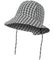 Konges Sløjd Sun Hat - Kim - Captains Blue Check