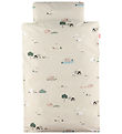 Done by Deer Bedding set Baby - Tiny Farm - Sand
