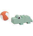 Done by Deer Bath Toy - Croco - Green