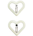 Lil' Atelier Haarspange - 2er-Pack - NkfAcc-Olina - Turteltaube
