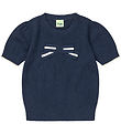 FUB Blouse - Bow - Dark Navy
