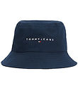 Tommy Hilfiger Sommerhut - Lineares Logo - Dark Nacht Navy Blue