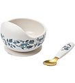 Elodie Details Bowl w. Spoon - Silicone - Garden Leo Toilet