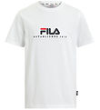 Fila Stuttermabolur - Lohberg - Bright White