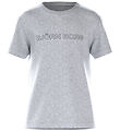 Björn Borg Stuttermabolur - Kastali Essential - Light Grey Melan
