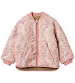 Wheat Termo/Fleece Jacket - Reversible - Lake - Lilac Flower Rai