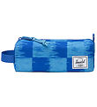 Herschel Pencil Case - Settlement - Check Yourself Dazzling Blue