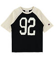 Champion T-shirt - Black/White