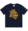 Champion T-shirt - Navy w. Print