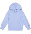 Champion Hoodie - Blue w. Logo