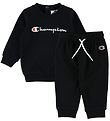 Ensemble de Jogging Champion - Col rond - Noir