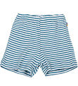 Joha Shorts - Rib - Wol/Zijde - Off White/Blauw
