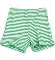 Joha Shorts - Rib - Wol/Zijde - Off White/Groen
