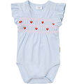 Hust and Claire Body ohne Ärmel - Britt - Winter Sky m. Erdbeere