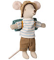 Maileg Wandering Mouse - Big Brother - Stripes