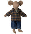 Maileg Mouse - Father Mouse - Jeans/Shirt
