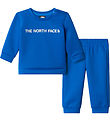 The North Face Sweat Set - Blouse/Trousers - Hero Blue w. Logo