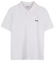 BOSS Polo - White w. Print