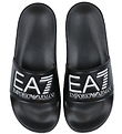 EA7 Strandsandalar - Svart