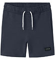 Shorts en Molleton Name It - NkmFritzo - Dark Sapphire