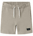 Shorts en Molleton Name It - NkmFritzo - Fossile d'Islande