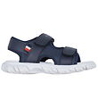 Sandales Tommy Hilfiger - Velcro - Bleu