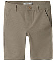 Name It Shorts - NkmSilas - Weathered Teak/Pattern