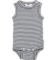 Joha Bodysuit Sleeveless - Rib - Wool/Silk - Dark Grey
