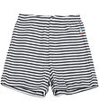 Joha Shorts - Rib - Wol/Zijde - Donkergrijs