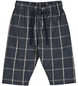 Müsli Trousers - Check - Night Blue/Chasmere