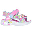 Skechers Sandalar M. Ljós - Dreamy Einhyrningur - Bleikt/Multi