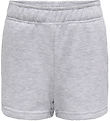 Kids Only Shorts - CookFave - Light Grey Melange