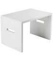 Sebra Stool - 23.5x23.5x36 - White