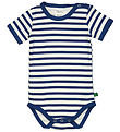 Freds World Bodysuit s/s - Almond/Navy