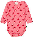 Freds World Bodysuit l/s - Pink/Red/Navy