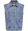 Kids Only Denimvest - KogKennedy - Medium+ Blue Denim