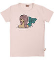 ANIMALS T-shirt - AnimalsGrowl - Light Pink Swimaid