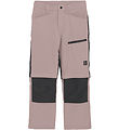 Color Kids Trousers - w. Zip Off - Woodrose