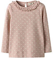 Lil' Atelier Bluse - NmfGayo - Peach Peitsche/Schwäne