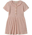 Lil' Atelier Dress - Rib - NmfFiducia - Peach Whip